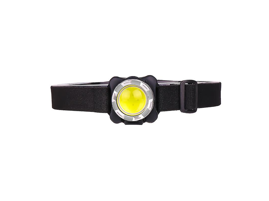 Linterna Frontal Cob Superbrillante Con Batería Recargable Y Diseño Resistente Al Agua Para Aventuras Al Aire Libre Y Uso Diario (negro)