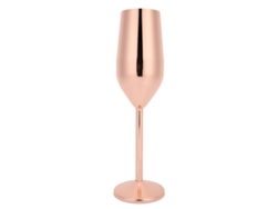 Copa De Champán De Acero Inoxidable 304 De 220 Ml, Color Oro Rosa, Ideal Para Bares, Fiestas Y Banquetes.