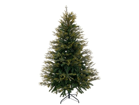 Árbol de Navidad Verde PVC Polietileno Metal 180 cm