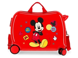 Mala de Viaje DISNEY Enjoy The Day (Rojo - 50 x 38 x 20 cm)