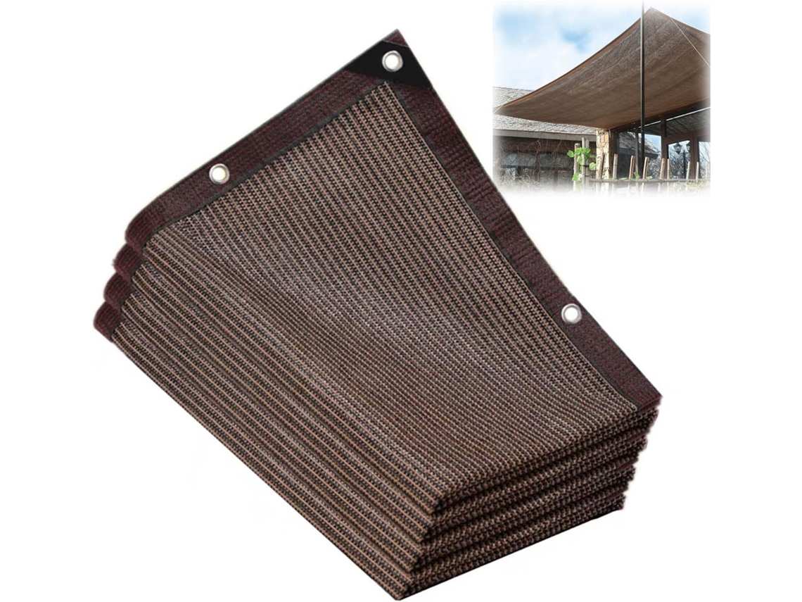 Malla De Sombra Rectangular Resistente , Duradero Cobertura