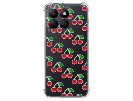 Funda Diseño Cerezas para Honor X8B TUMUNDOSMARTPHONE Silicona Multicolor