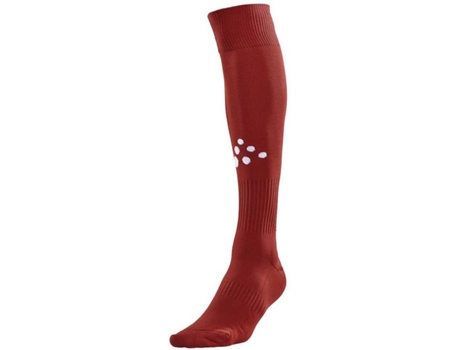Calcetines para Hombre CRAFT Squad Solid Rojo para Fútbol (EU 34 - 36)