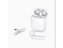 YEMAESRE Auriculares estéreo internos impermeables con Bluetooth, color blanco