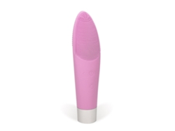 Cepillo eléctrico de limpieza facial de silicona con masajeador y cuchilla para zonas delicadas.