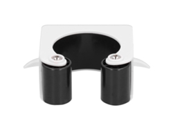 Hebilla De Estacionamiento Para Bicicleta, Accesorio Para Bicicleta De Exterior Y Hogar, Policarbonato, 8x8x4cm, Negro