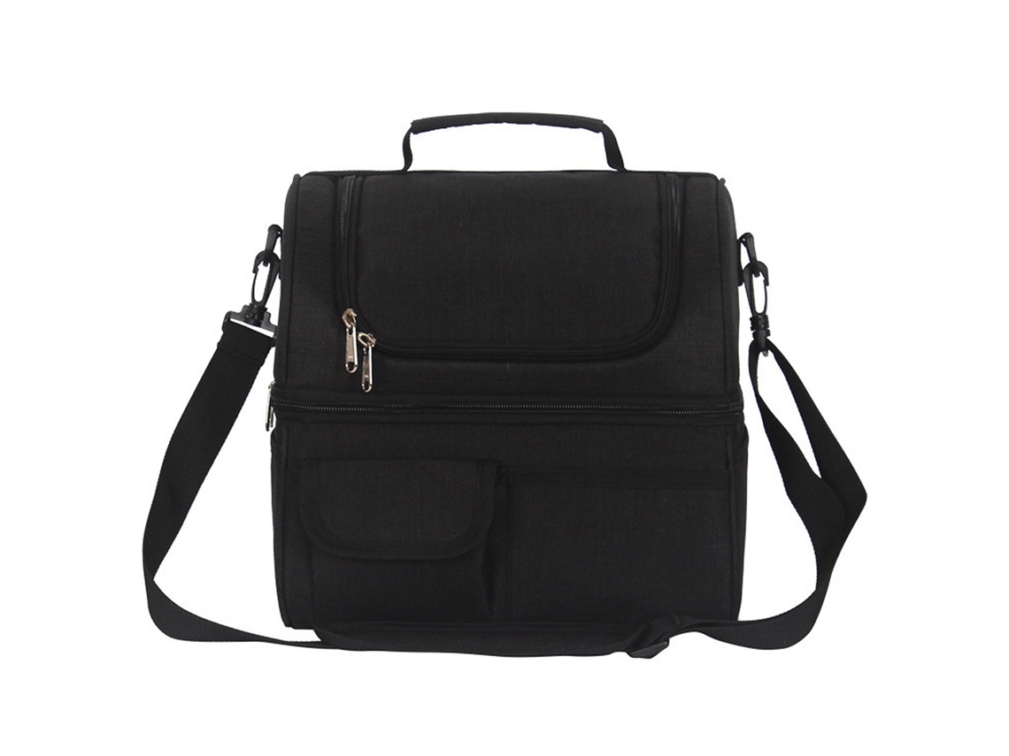Bolsa Térmica Aislante Con Dos Compartimentos, Impermeable, Para Picnics, Acampadas Y Trabajo.