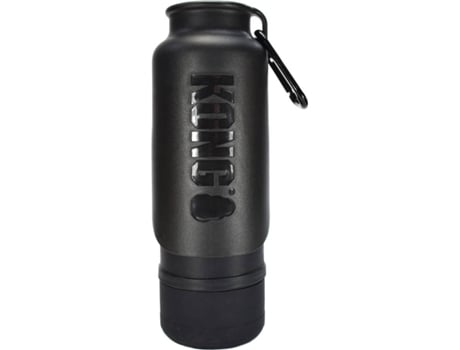 Botella de Viaje H2O Térmica Kong (Negro Capacidade: 740ml)