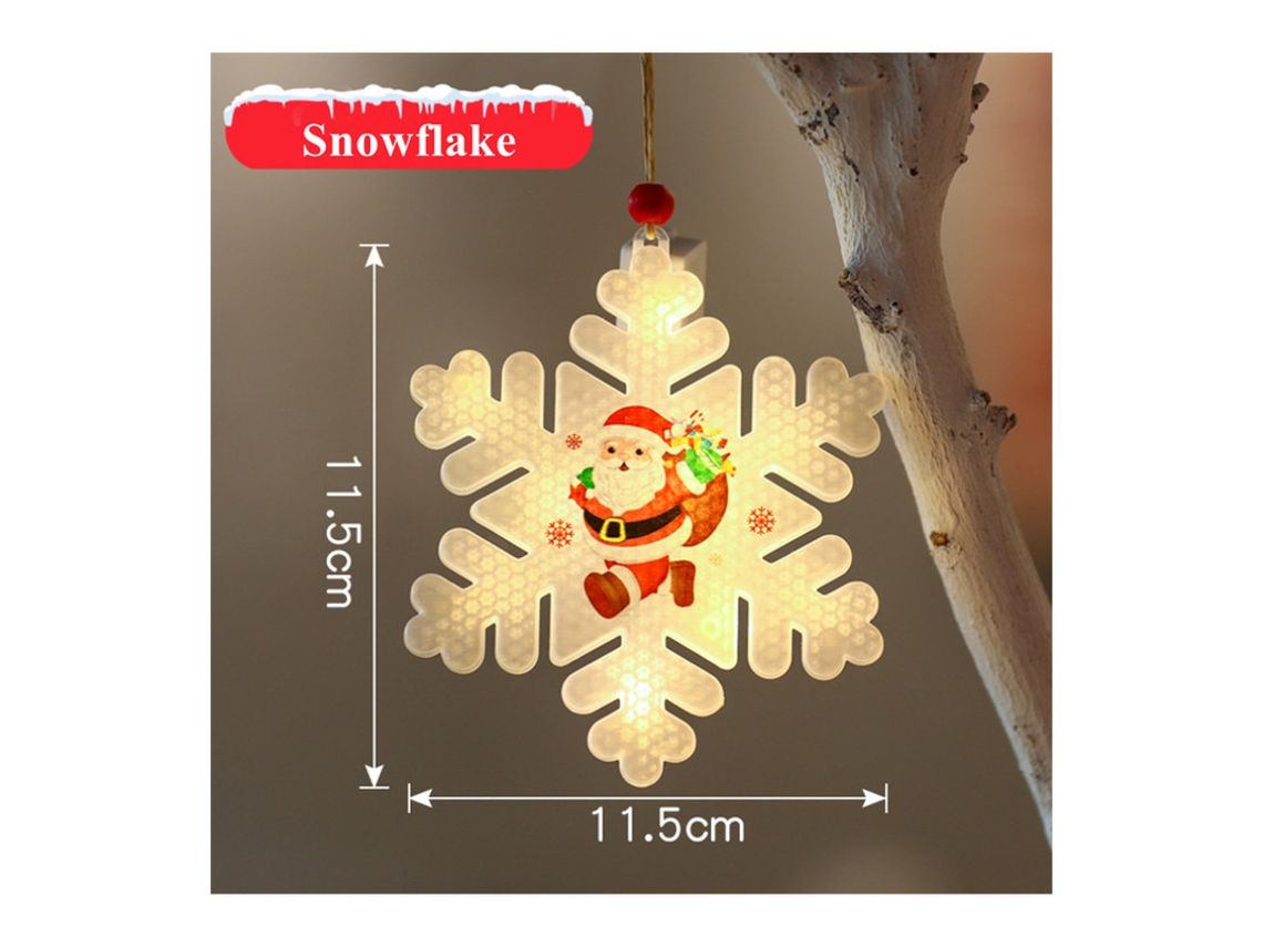 Luces navideñas LED decorativas Luces colgantes 3D novedosas KH2023