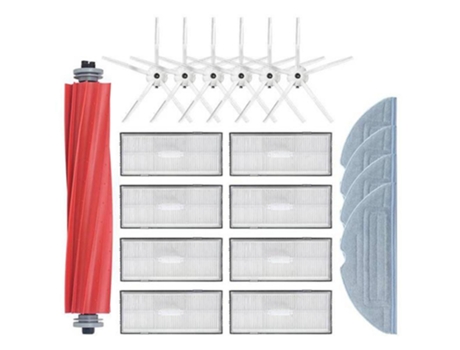 Substituição da escova lateral principal mop rag filtro hepa para xiaomi roborock
