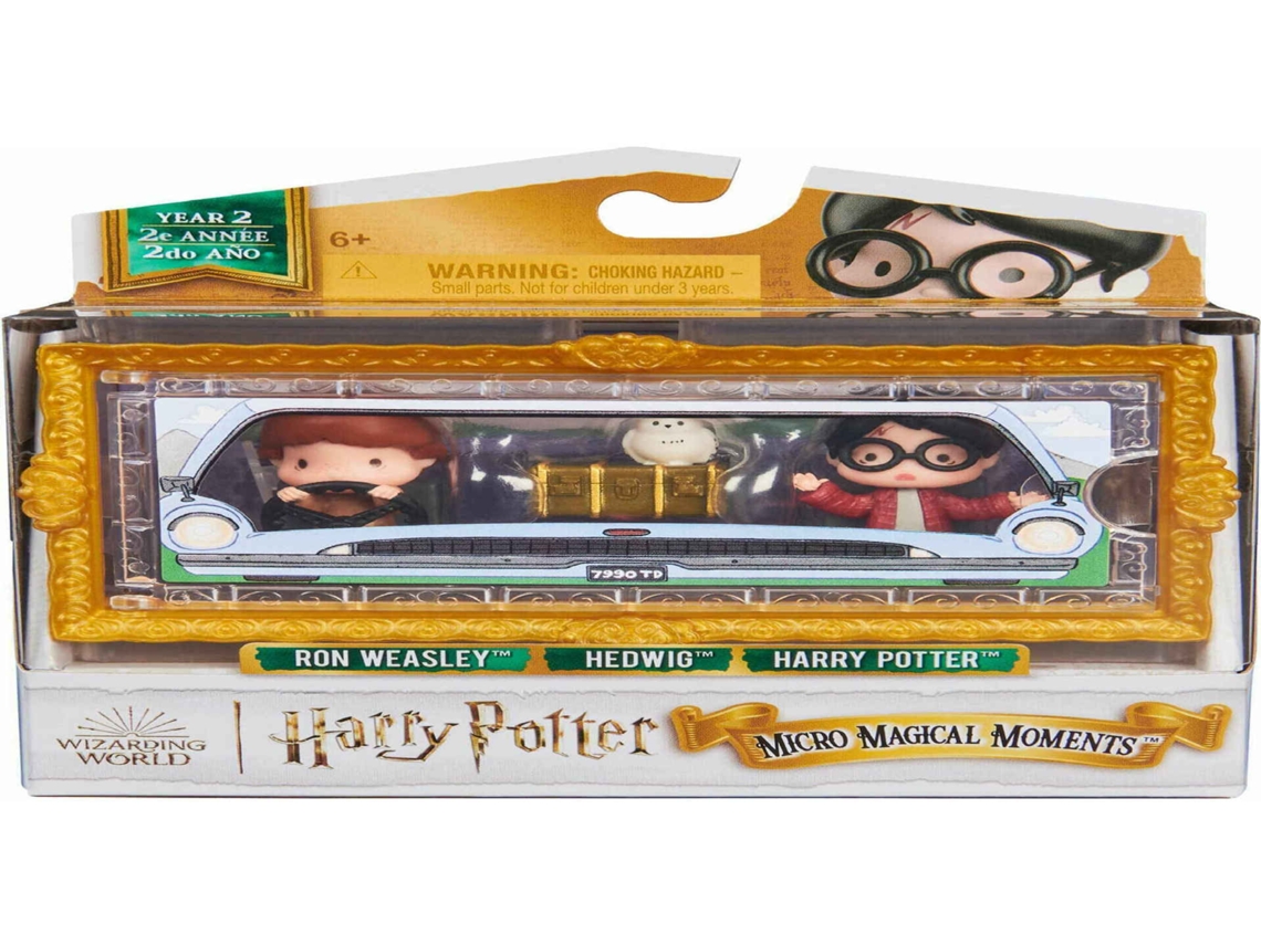 Pack Minifiguras Harry Ron y Hedwig HARRY POTTER