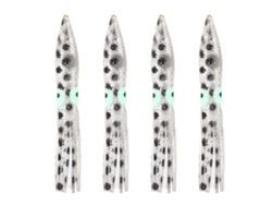 4 Piezas Cebo De Pesca Artificial De Pulpo Lifelike De Pvc De 11cm/5g, Carnada Suave Para Pesca