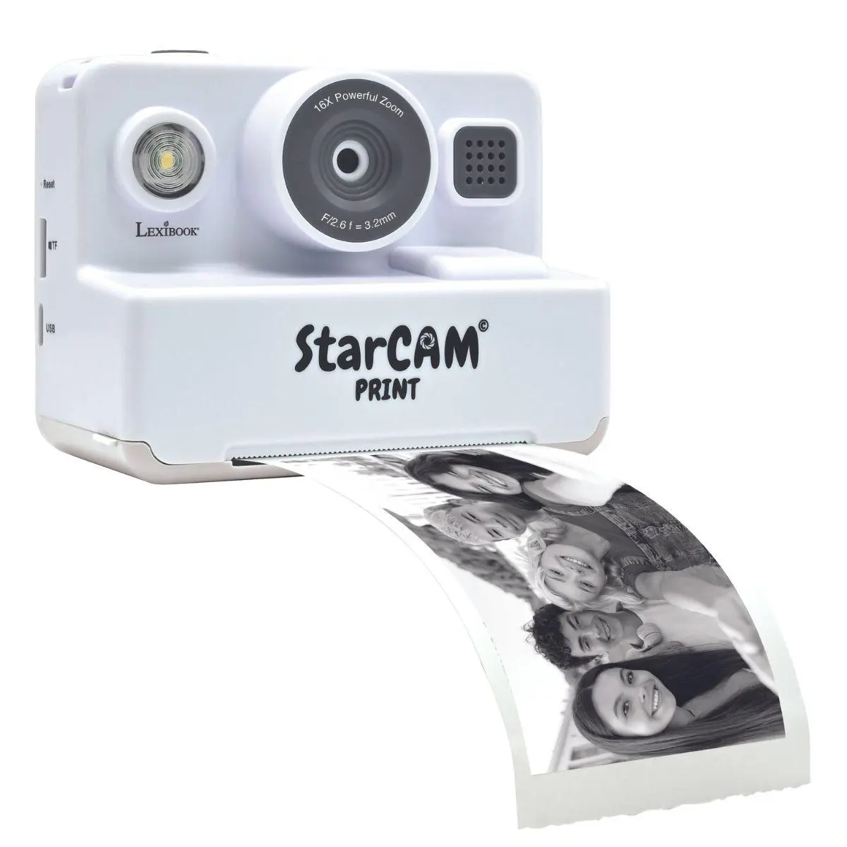 Starcam® Print Classic, Kamerapaket Mit Sofortdrucker, Sd-karte Und Foto-personalisierungsset