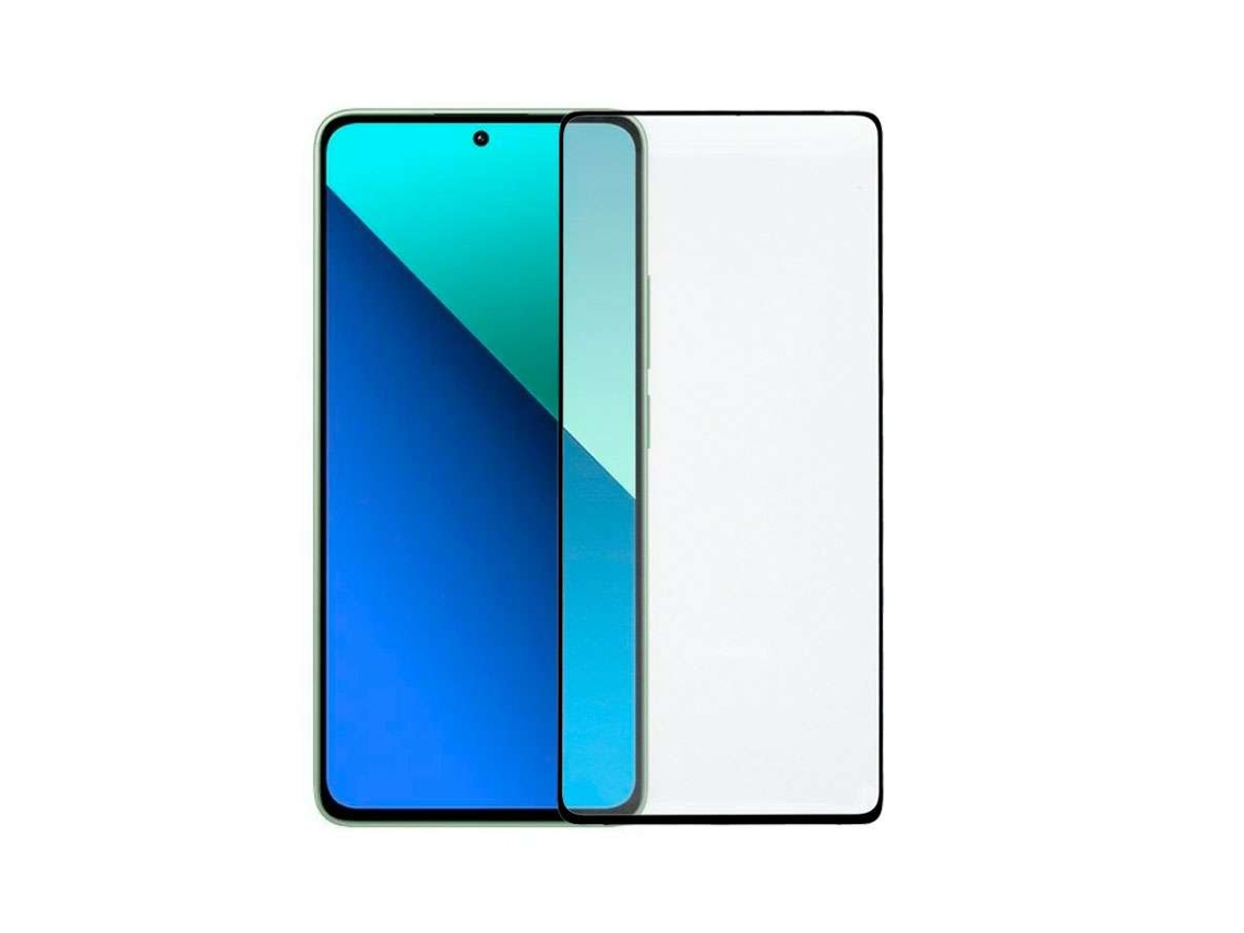 Cristal Templado Completo Negro Para Xiaomi Redmi Note 13 Pro 4g