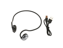 Fones De Ouvido De Condução De Ar Sem Fio Bluetooth 5.3 Ouvido Aberto Para Corrida Ciclismo Hiking Cinza
