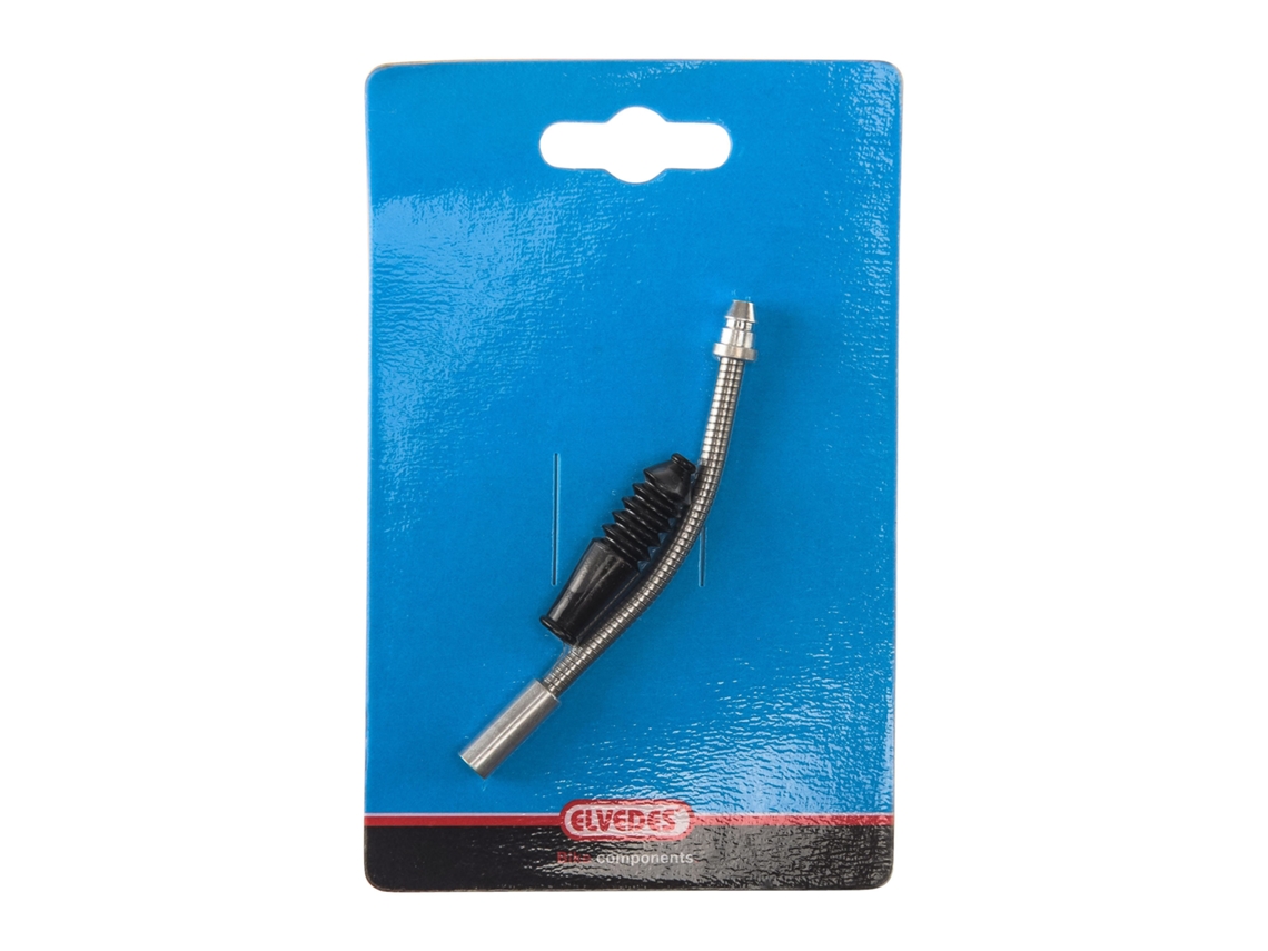 Codo y fuelle de acero inoxidable BIRZMAN V-Brake Pipe Flex 5 mm