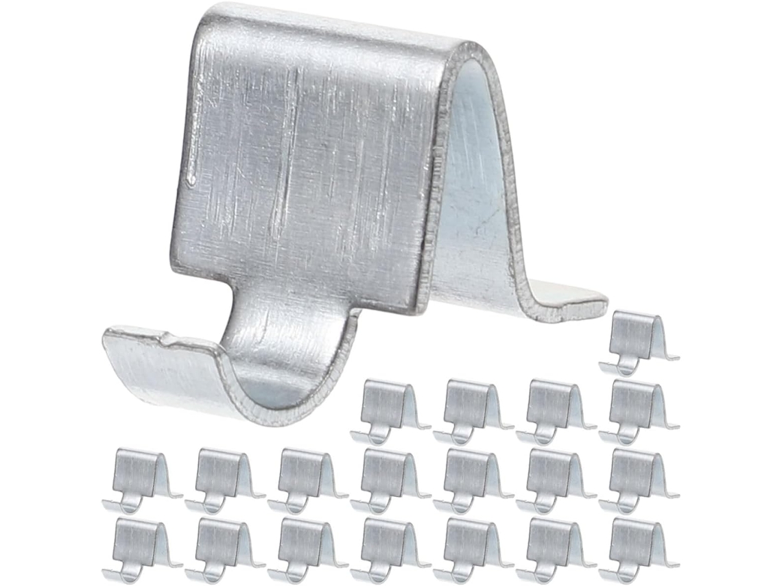 20 Clips De Soporte Para Estantes De Armario, Piezas Y Accesorios De Almacenamiento.