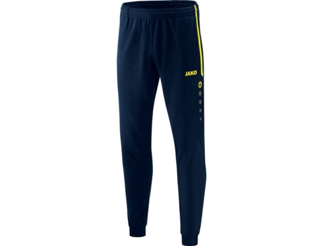 Pantalones para Niño JAKO Competition 2.0 Azul, Amarillo para Fútbol (5-6 anos)