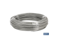 Cable acero (8mm) 6x8mm  6x7+1 plast. (100 m)