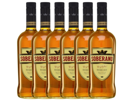 Coñac GONZÁLEZ BYASS González Byass Soberano Xerez (1 L - 6 unidades)