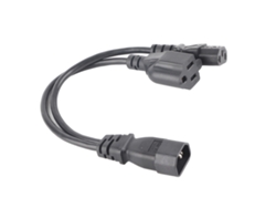 Cable De Alimentación (tipo Y 1 A 2, Conectando Dispositivos C14 A C13/nema 5-15r)