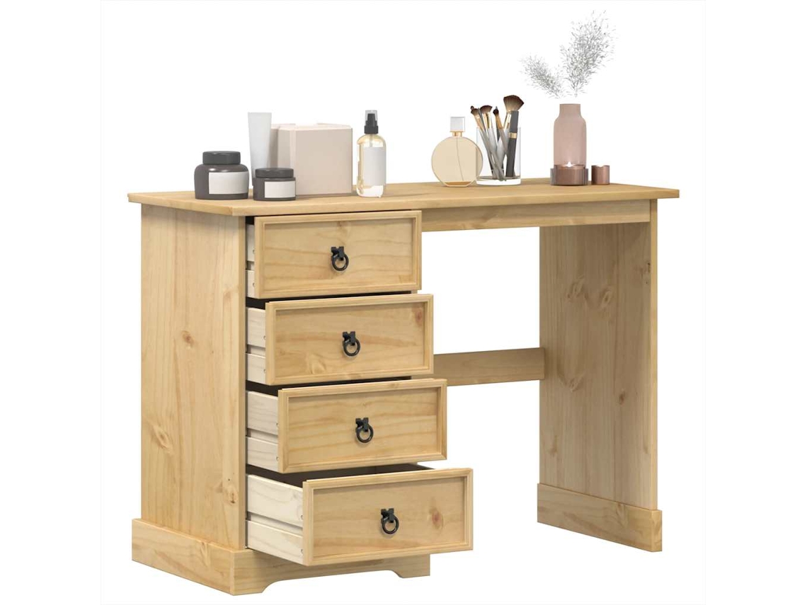 Tocador Corona 104x47x75 cm Madera maciza de pino HARLANV1