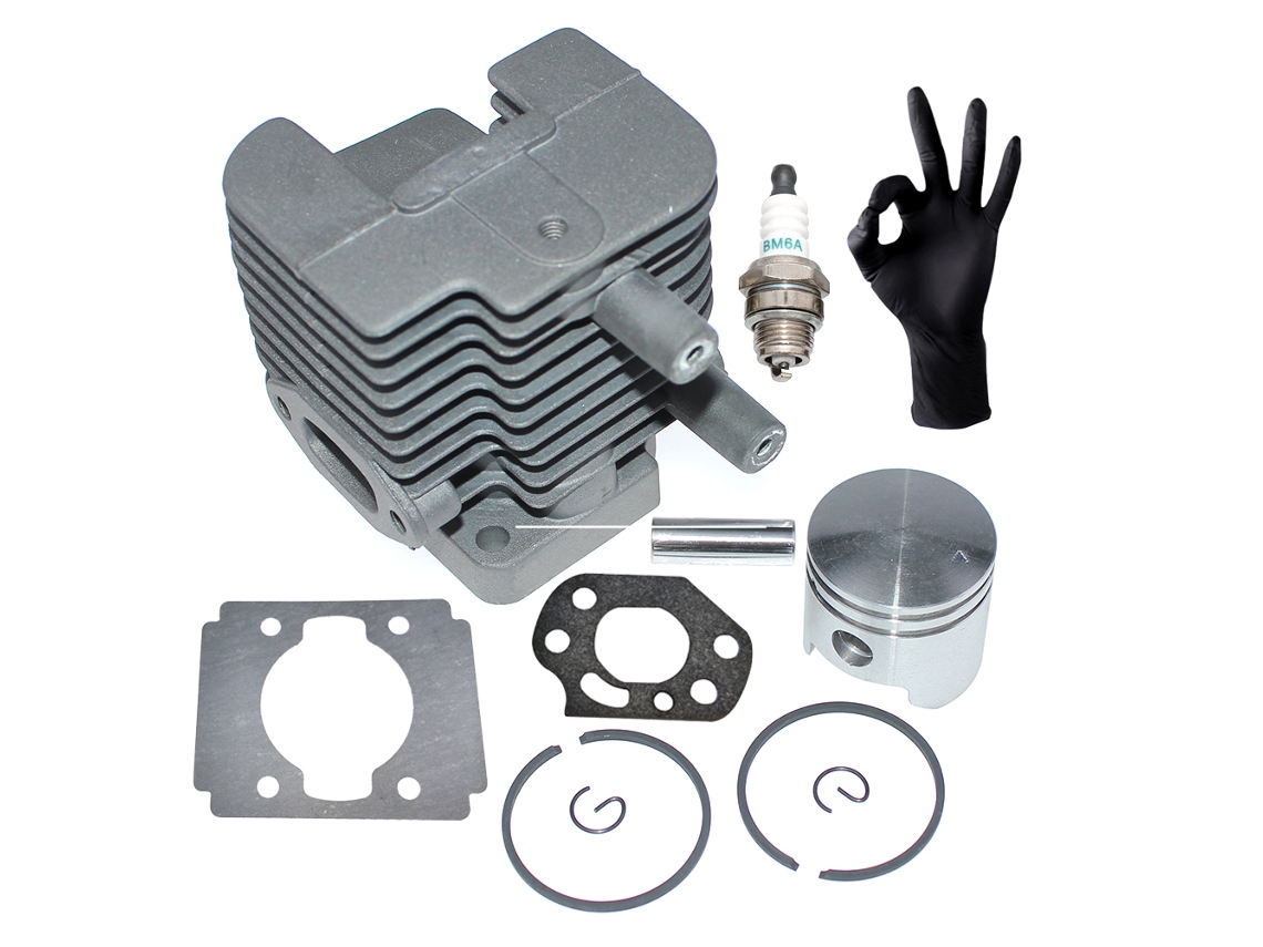Kit de pistón de cilindro para Shindaiwa C230, T230, T230x, T230xr, Emc Es726, C230pt, C230c, C230ar, 80280, 80192, 80770, A130001391, A130001160, Lahdek