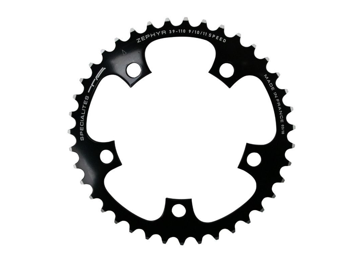 Placa de carretera interior especialidades t.a. 5bra zephyr 7075 shimano 9-10v.