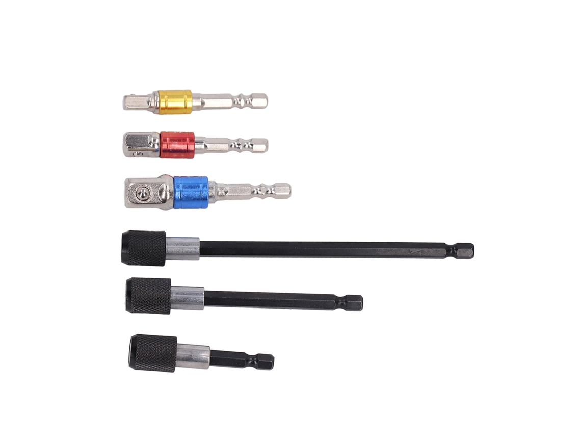 Conector De Broca Con Mango Hexagonal De 1/4 Pulgada Adaptador Magnético Extensión Portabrocas Kit Para Destornillador