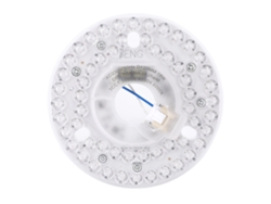 Rebe-kit De Reemplazo De Luz Led Para Ventilador De Techo 4.92 Pulgadas 18w 3cct 3000k-6000k Regulable 230v