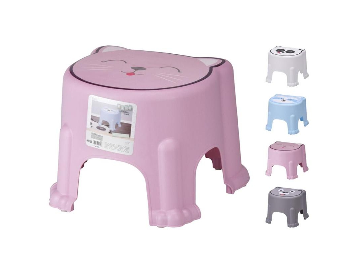 Taburete Resina Decorado Infantil Surtido