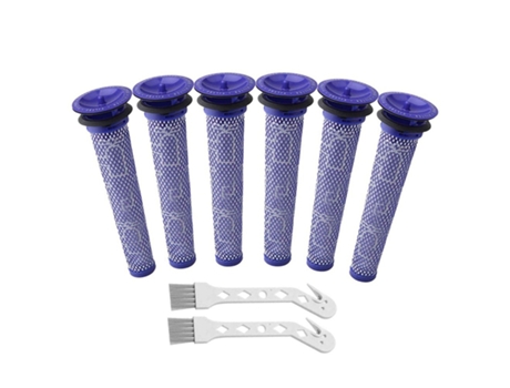 8 piezas adecuadas para Dyson V6 V7 V8 Dc58 Dc59 aspiradora accesorios de prefiltro piezas de repuesto de filtro
