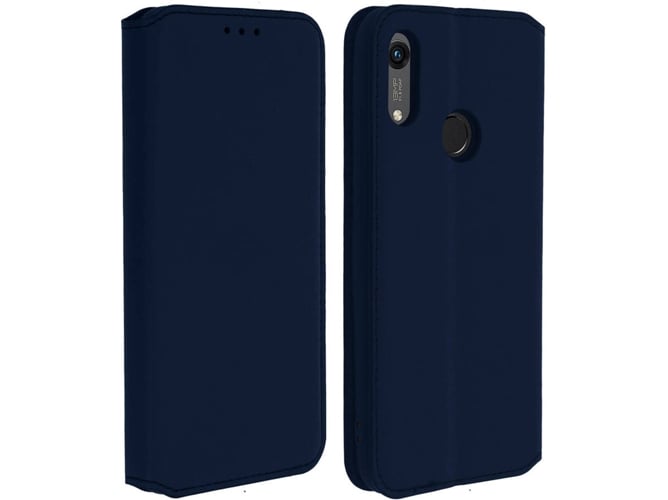 Funda Huawei Y6 2019, Honor 8A AVIZAR Book Azul
