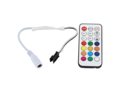 2026-controlador De Dimmer Inalámbrico Rf Mini Con 21 Teclas Para Led Wc2811 2812b Ajuste De Color Y Brillo