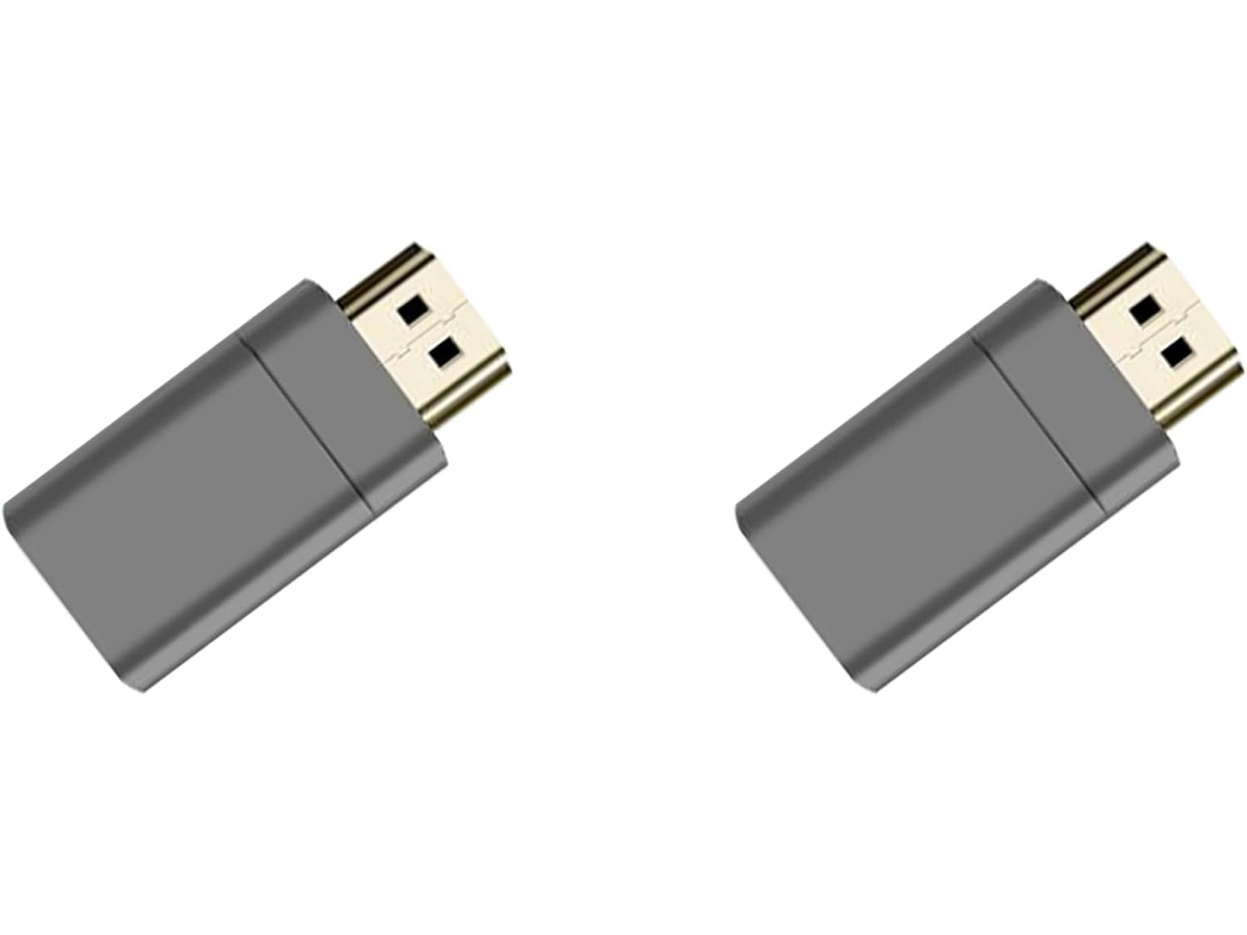 Juego De 2 Adaptadores Magnéticos De Resolución 8k Para Tv, Proyector Y Ordenador.