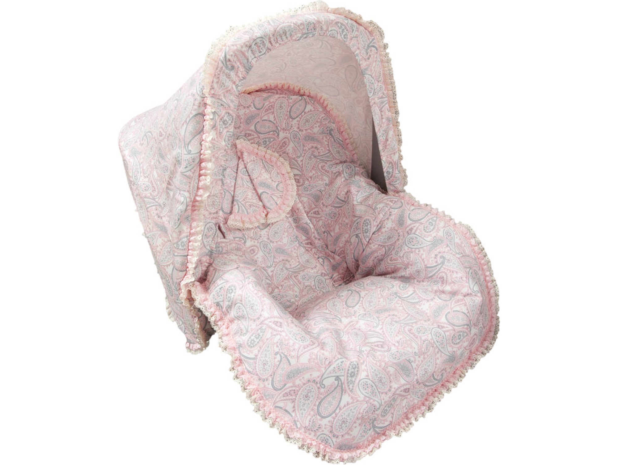 Funda Protectora BABYLINE Caramelo Rosa (Protector de Cinturón y Capota Incluido)