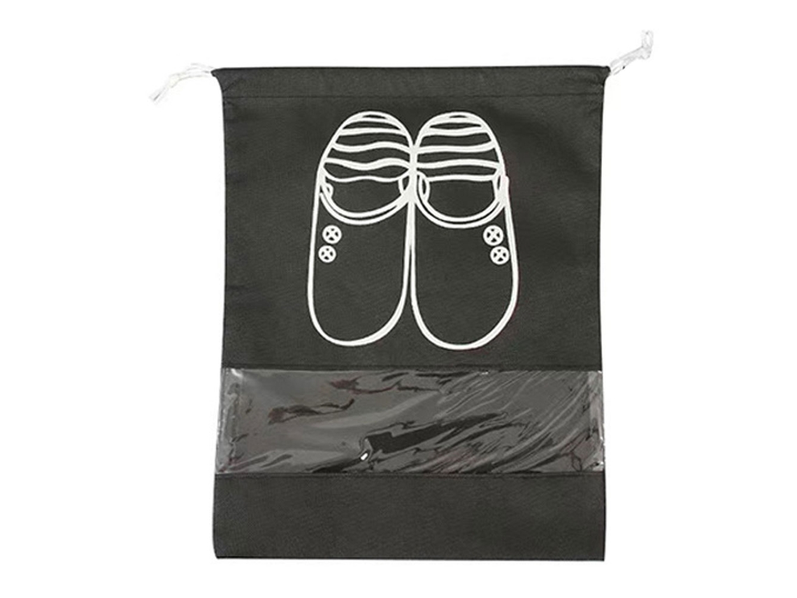 Bolsa de Almacenaje Bolsa Zapatos Viaje RNEMITERY Negro (32x24x3cm)