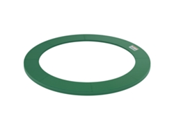 Funda Para Cama Elástica De Ø305 Cm Con Borde Protector Acolchado, Color Verde.