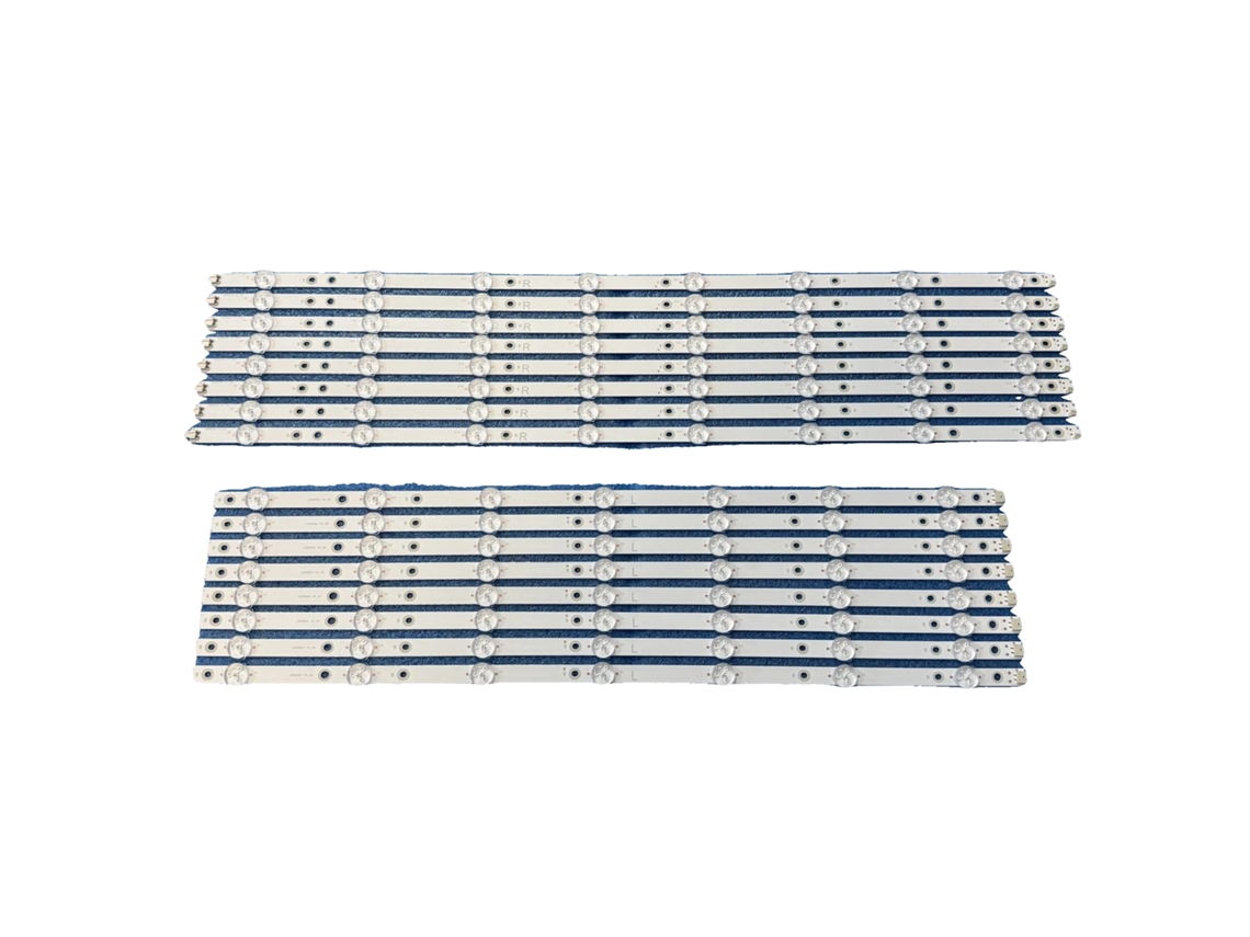 Tira de luz LED de 120,8 cm, aluminio, compatible con OEM 58pus8505/58pus8555/58pus8545
