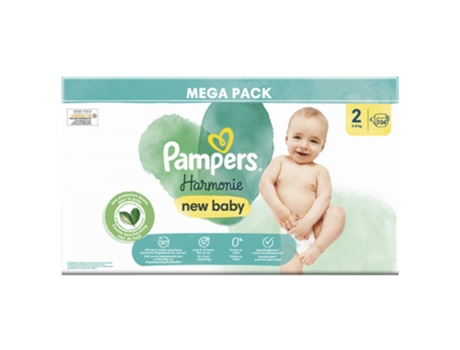 New Baby Harmonie 104 Talla 2 4-8 kg PAMPERS