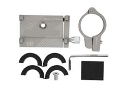 Soporte Ajustable De Aleación De Aluminio Para Teléfono Móvil Para Bicicleta, Ideal Para Navegación Y Ciclismo, Color Titanio.