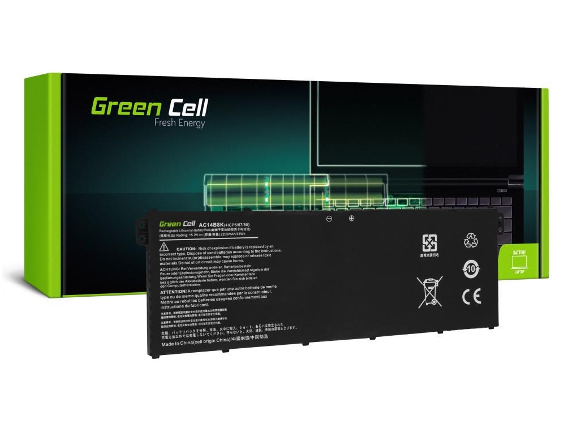 Batería de celda verde para Acer Aspire 5 A515 A517 R15 R5-571T Spin 3 Sp315-51 Sp513-51 Swift 3 Sf314-52