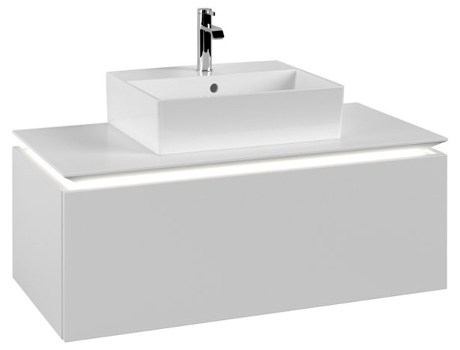 Villeroy &amp Boch Legato Vanity unit B603 1000x380x500mm centro lavabo iluminación LED