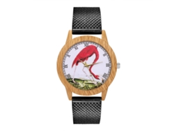 Reloj De Pulsera Unisex Zhoulianfa T160-f Negro Movimiento De Cuarzo