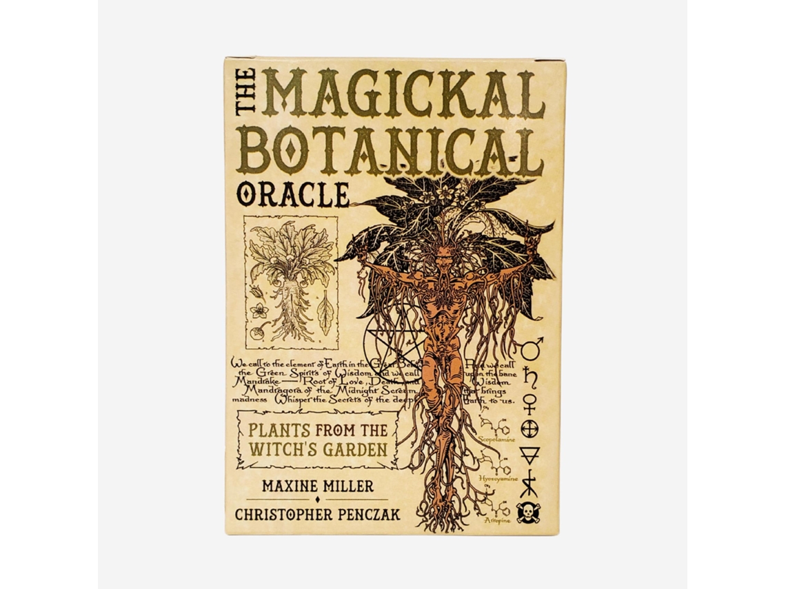Juego De Cartas Oráculo De Plantas Mágicas - 42 Cartas, Con Manual De Instrucciones