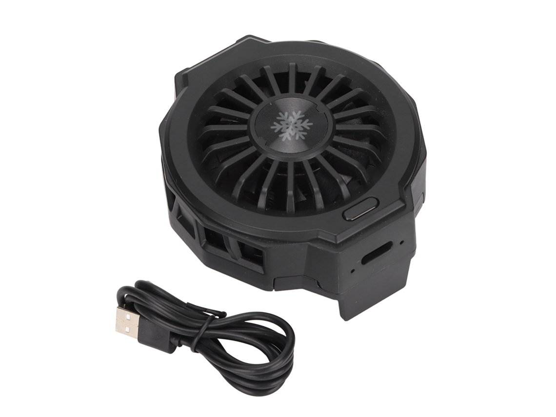 Refrigerador Para Celular Con Carga Inalámbrica, Fijación Magnética, Plegable, Reducción De Ruido, Rgb Lz-f10