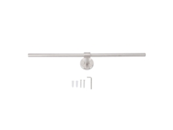 Toallero de acero inoxidable para pared, para baño y cocina, 40 cm, estilo moderno