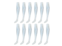 Danu26-2 Set 6pcs/set Cebo De Pesca Artificial De Silicona Suave Cola T Accesorio De Pesca 6