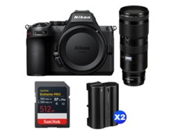 Nikon Z5 Ii + 70-200mm F/2.8 Vr S + 1 Sandisk 512gb Extreme Pro Uhs-ii Sdxc + 2 Nikon En-el15c + Ebook “20 Consejos Para Fotos Que Impactan”