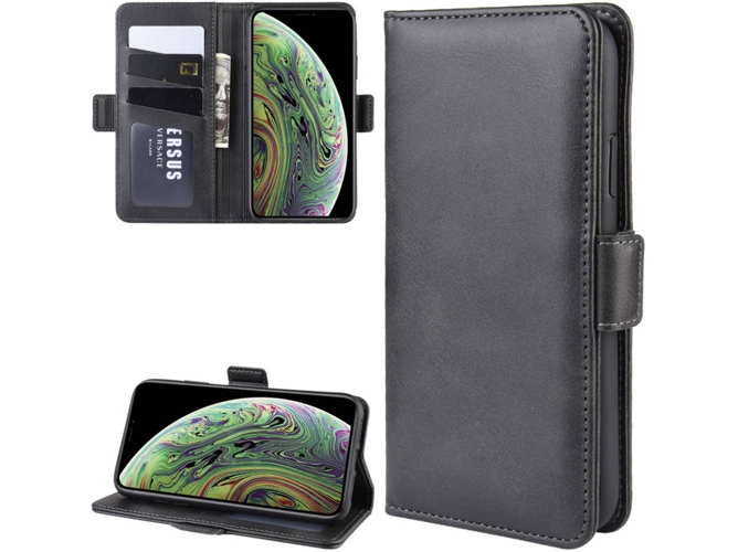 Funda iPhone 7 Plus, 8 Plus Flip Negro